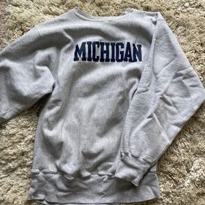 champion vintage michigan sweatshirt